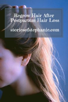 Stories of Stephanie | Stephanie Hair loss is awful all the time and postpartum adds insult to injury, literally. Come inside for some tips to help grow that healthy hair back. #postpartumhairloss #hair Postpartum Hair, Help Hair Grow, Bald Spot, Vitamins For Hair Growth, Regrow Hair, Prenatal Vitamins, Medical Terms, Hair Vitamins, After Birth