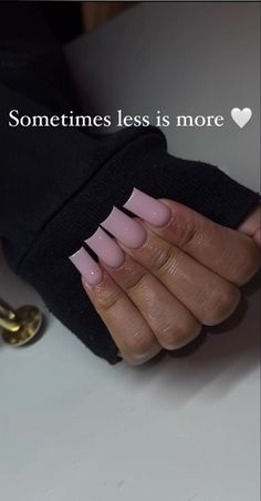 Plain Short Acrylic Nails Square, Plain Medium Acrylic Nails, Super Square Acrylic Nails, Pink Nails Coffin Medium, Simple Square Acrylic Nails, Solid Acrylic Nails, Medium Short Nails, Solid Color Acrylic Nails, Nails Baddie