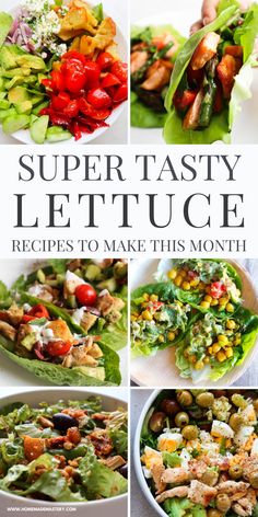 super tasty lettuce recipes to make this mouthwatering salad tasteful