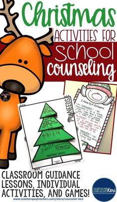 christmas activities for schoo - consecing classroom guidance lessons and games