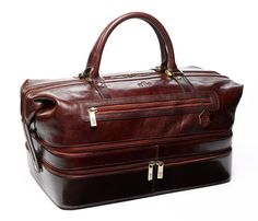 The Indiana Adventure Duffel at GentSupplyCo.com Elegant Brown Duffle Bag For Overnight Trips, Elegant Leather Duffle Bag For Overnight Trips, Elegant Brown Luggage For Overnight Trips, Elegant Rectangular Duffle Bag For Overnight Trips, Classic Formal Duffle Bag With Leather Trim, Formal Rectangular Duffle Bag With Leather Trim, Elegant Cognac Rectangular Duffle Bag, Elegant Formal Duffle Bag With Leather Trim, Elegant Brown Duffle Bag For Formal Occasions