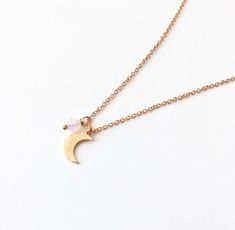 Tiny Moon necklace . Gold plated chain necklace. Little moon necklace. Pearl and Crescent necklace. Everyday necklace This is a beautiful dainty necklace, so cute and delicate, you can wear it alone or stack it with your other necklaces!! If you want 4 or more necklaces contact me for a discount!! ✪ Gold Plated Delicate Chain. Length 16.5''/42cm or ask me for other size ✪ Matt Gold Plated Crescent charm, sand finished. 6mm*10mm. ♥ ✪ Gold vermeil clasp or visit my shop for more little things ♥ ♥ Moon Necklace Gold, Moon Chain, Gold Crescent Moon, Boho Moon, Gold Moon Necklace, Necklace Everyday, Crescent Necklace, Necklace Pearl, Everyday Necklace