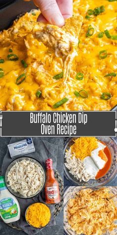 buffalo chicken dip is an easy and delicious appetizer that's ready in under 30 minutes