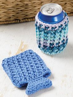 Crochet World June 2022 Crochet Beer, Cup Cozy Crochet Pattern, Crochet Mug, Crochet Cup Cozy, Cozy Crochet Patterns, Crochet Cozy, Crochet Coaster, Easy Crochet Projects, Cozy Crochet