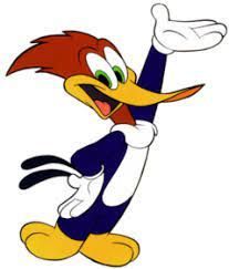 an image of a cartoon character that appears to be donald the duck pointing at something