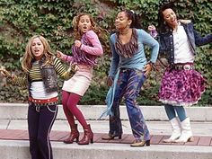 "The Cheetah Girls" (8/15/2003) - It follows an uprising girl group trying to an impact in the music industry.  It's the First Disney Chanel Movie to have an all strong female cast as well as the First Major Mixed Diverse TV Movie Cast. Cheetah Girls Outfits, Cheetah Girls Aesthetic, Cheeta Girls, Sabrina Bryan, 90s Early 2000s Fashion, Raven Symone, The Cheetah Girls, Disney Channel Movies