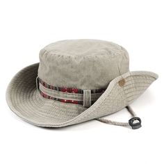 Displaying a colorful striped pattern that further accentuates its look, this unisex cowboy hat is the perfect pick for a variety of outdoor activities such as hunting, fishing, hiking, or when camping. Made from superior quality cotton that ensures better durability, this boonie hat offers optimal protection from the sun, keeping you cool and comfortable for a longer time. Ideal for casual wear, grab this multi-purpose cap today!Specifications Top Type: Flat Style: Casual Pattern Type: striped Western Style Adjustable Sun Hat For Outdoor, Western Style Adjustable Fit Sun Hat For Outdoor, Western Style Sun Hat For Outdoor, Khaki Fedora Sun Hat For Outdoor, Adjustable Western Sun Hat For Outdoor, Casual Adjustable Bucket Hat For Camping, Multicolor Brimmed Bucket Hat For Outdoor, Multicolor Wide Brim Bucket Hat For Outdoor, Multicolor Outdoor Bucket Hat