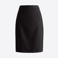 J. Crew No. 2 Pencil Skirt In Double-Serge Wool Black Size 6 Nwt Our Pencil Skirt Is Sharp, To The Point And Meticulously Seamed. Double-Serge Wool Has A Weightier Feel That's Perfect For Cooler Days. Double-Serge Wool. Back Zip. Lined. Dry Clean. Import. Item 02676. No 2 Pencil, Skirt Inspiration, Dressed To The Nines, Womens Pencil Skirts, Womens Fashion For Work, J Crew Factory, Mom Style, Work Fashion, Holiday Fashion