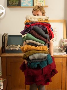 Pile Of Clothes, Posing Reference, Clothes Swap, Clothing Swap, Image Consulting, Label Photography, Mode Kimono, Fashion Layout, Knitting Tutorial