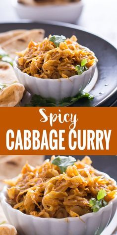 this spicy cabbage curry is an easy and delicious side dish