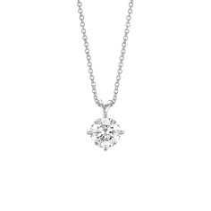 This bestselling solitaire pendant features a round brilliant 1 carat stone in a classic 18k white gold setting — perfect for everyday sparkle. White Lab, Solitaire Pendant, Diamond Pendant Necklace, 1 Carat, Pendant Set, Diamond Pendant, Round Brilliant, Lab Grown Diamonds, Stone Color