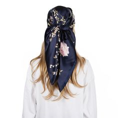 PRICES MAY VARY. 35 x 35 inches large head scarf for women, it can be widely used as a hair scarf, scarf top, hand band, wrist band, waist band, neckerchief, hijab,beach scarf and even a beautiful accessory tied onto your handbag. 100% polyester,the touch of the scarf is silky and soft just like silk scarf, and looks shiny like satin scarf. The scarves vibrant colors, soft and silky feeling, lightweight, smooth and comfortable. The silky scarf for women can be easily matched with all seasons clo Hijab Beach, Hair Wrapping, Sleep Hairstyles, Hand Band, Beach Scarf, Ladies Head Scarf, Silk Scarf Hair, Scarf Hair, Satin Scarf