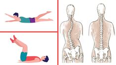 an image of a man doing exercises for back pain on his stomach and lower back