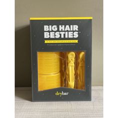 Dry Bar Big Hair Besties Roller Set $34 Msrp What It Is: An Essential Styling Tool Kit With Eight Large Self-Grip Rollers, Eight Medium Self-Grip Rollers, And Six Hair Clips. Hair Type: Straight, Wavy, Curly, And Coily Hair Texture: Fine, Medium, And Thick Key Benefits: - Lift And Volume At The Crown - Rollers Stay In Place Without Clips - Doesn't Leave Dents Or Tug Hair Strands What Else You Need To Know: High Top Self-Grip Rollers Come In Two Sizes To Allow For Use On Any Length Hair. Hold Me Hair Strands, Dry Bar, Roller Set, Coily Hair, Hair Texture, Hair Strand, Hold Me, Beauty Items, Blow Dry