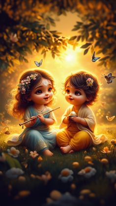 Unique Radha Krishna Images, Love Is Cartoon, Dark Comics, Lord Krishna Hd Wallpaper, Baby Krishna, Lord Ganesha Paintings, Cute Fall Wallpaper