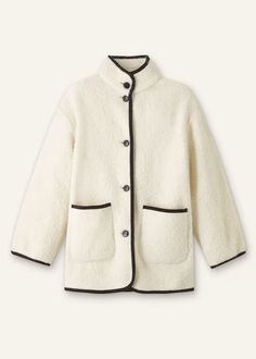 The Perfect Super Soft Cardigan Coat Ivory Cream Wool Long Sleeve Sweater Coat, White Wool Outerwear For Work, White Wool Sweater Coat For Work, White Wool Cardigan For Work, Cozy White Wool Cardigan, Cozy White Sweater Coat For Work, Cozy White Cardigan For Work, Cozy White Workwear Cardigan, Denim Suit