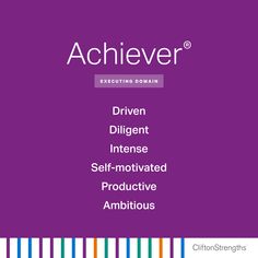 the cover of achiever executive guide