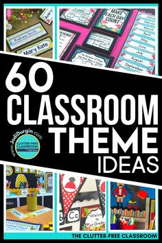 classroom theme ideas for the 60 class room