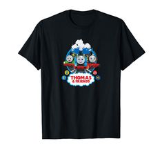 PRICES MAY VARY. Officially Licensed by Mattel Graphic Artwork: H05268 Lightweight, Classic fit, Double-needle sleeve and bottom hem Thomas And Friends, Graphic Artwork, Branded T Shirts, Top Styles, Fashion Branding, T Shirts, T Shirt, Clothes