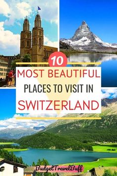 Planning for weekend getaways in Switzerland and looking for top Switzerland tourist attractions? Find out 10 best places to visit in Switzerland with pictures.
The Most Beautiful Places in Switzerland To Visit.
#switzerland #rich #europe #2024 #travel #traveloutfit #tour #touroutfit #trip #travelessentialsinspo #touristoutfit #touristoutfitsipritweek #Switzerlandtravel #zurich Switzerland Hotels, European Travel Tips