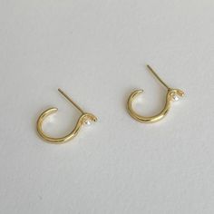 Dainty Hoop Earrings Pearl Earrings 24k Gold Plated Brass, Tarnish Resistant, 15mm In Diameter. Shell Pearl On Each Earring. This Listing Is For One Pair Of Hoops. Free Shipping On All Bundles And 10% Off On 2+ Items. Minimalist Yellow Gold Pearl Hoop Earrings, Small Hoop Pearl Earrings For Everyday, Everyday Small Hoop Pearl Earrings, Minimalist Everyday Hoop Pearl Earrings, Minimalist Hoop Pearl Earrings With Ear Wire, Everyday Pearl Hoop Earrings With Ear Wire, Everyday Hoop Pearl Earrings With Ear Wire, Simple Single Hoop Earring, Gold Minimalist Round Wrap Earrings