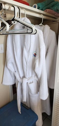 Caribbean Breeze fluffy white robe, size L/XL. Buy your very own souvenir robe from our Caribbean Breeze condo in St. Croix, U.S. Virgin Islands White Long Sleeve Bathrobe, White Long Sleeve Bath Robe, White Long Sleeve Relaxation Robe, White Long Sleeve Robe For Relaxation, White Long Sleeve Sleepwear For Honeymoon, White Long Sleeve Home Robe, Breeze Logo, White Bathrobe, Dressing Gowns