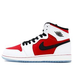 (BG) Air Jordan 1 Retro OG 'Carmine' 575441-123 (AJ1/SNKR/High Top/Basketball) University Red High-top Breathable Basketball Shoes, Sporty Red Jordan Shoes For Light Sports, Sporty Red Jordan Shoes For Casual Sports, Red Sporty High-top Sneakers, Casual Red Sporty Jordan Shoes, Red Jordan Basketball Shoes With Boost Midsole, Red Jordan Shoes For Basketball With Boost Midsole, Red Sporty Basketball Sneakers, University Red Mid-top Custom Sneakers For Sports