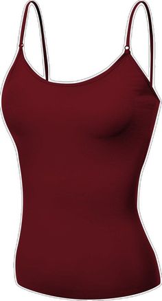 Fitted Top With Delicate Straps, Fitted Top With Delicate Straps In Solid Color, Fitted Solid Tops With Removable Bra Pads, Seamless Wide Strap Fitted Top, Fitted Seamless Top With Wide Straps, Solid Color Cami Top With Built-in Bra, Fitted Tops With Adjustable Wide Straps, Fitted Top With Adjustable Wide Straps, Stretch Tank Top With Adjustable Straps