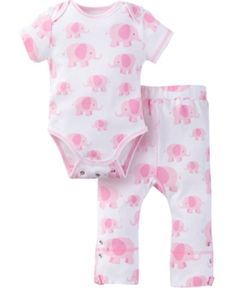 Fitted Sets For Playwear, Pink Fitted Playwear Sets, Cute Fitted Pants For Playwear, Elephant Shorts, Miracle Baby, Baby 2, Children Fashion, Baby Alive, Baby Shorts