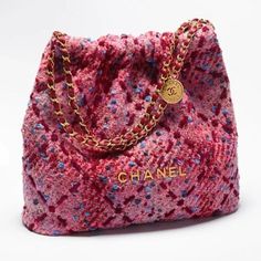 CHL 22 Handbag PiNike And Multicolor For Women