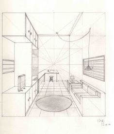 this is a drawing of a kitchen with cabinets