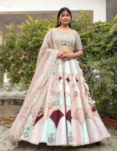 Pastel Shades, Organza Dupatta, Shades, Pastel