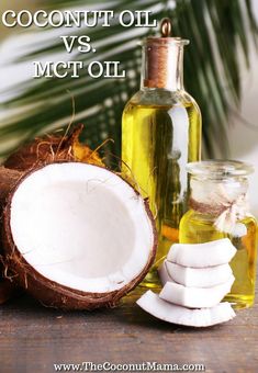 If you've jumped on the coconut oil bandwagon you may be wondering the difference between mct oil vs coconut oil? Let's take a look... Mct Oil Benefits, Bulletproof Diet, Full Fat Yogurt, Refined Oil, Healthy Bacteria