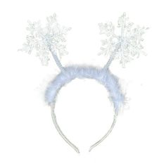 Description: MATERIAL: Our Christmas Headband is made of durable material, the decorative details on the headband make them look more delicate and charming. SIMPLE USE: The headband fit outfit, most different hairstyles. APPLICATION: The Snowflake Headdress Headband is perfect for adults or children. Comfortable and stylish. SUITABLE OCCASION: Suitable for party cosplay, costumes, photo props, Halloween, Easter, Christmas, stage performances, etc. PERFECT GIFT: Great gift for family, friends, co Christmas Tree Hair, Holiday Headbands, Holiday Hair, Christmas Hair Bows, Party Headband, Feather Decor, Feather Headdress