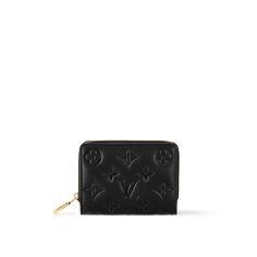 LOUIS VUITTON® - Lou Wallet - Black My Shopping List, Monogram Pattern, Luxury Purses, Luxury Wallet, Louis Vuitton Wallet, Louis Vuitton Official, Fashion Inspiration Design, Lv Belt, Fold Wallet