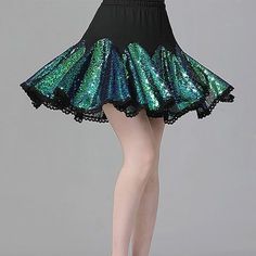 Category:Ballroom Dance,Latin Dance; Embellishment:Pure Color,Ruffle,Splicing,Sequins; Fabric:Polyester; Gender:Women's; What's in the box:Skirts; Tips:Skirt Only,Without Accessories; Style:Stylish,Elegant; Occasion:Performance,Training; Age Group:Adults,Adults'; Waistline:High ; Listing Date:04/08/2024; Length:; Waist:; Size chart date source:Provided by Supplier.; Trend Collections:Skirts Oktoberfest Outfits, Dance Latin, Dance Skirts, Dance Ballroom, Glitters Skirt, Womens Basic Tops, Performance Training, Outwear Women, Cotton Linen Dresses