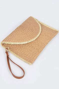 Convertible Straw Clutch Swing Bag This Convertible Straw Clutch Swing Bag is a versatile and fashionable accessory. Measuring 10.5" in width and 7.5" in height with a depth of 0.25", it is made of eco-friendly paper straw and a mix of durable metals. Lead and nickel compliant, it combines fashion with sustainability. Product Details Width: 10.5 inches Height: 7.5 inches Depth: 0.25 inches Composition: Paper Straw, Mix Metals Lead & Nickel Compliant Plus Size Stores, Wrap Shoes, Straw Clutch, Eco Friendly Paper, Vegan Fashion, Novelty Socks, Active Wear Pants, Paper Straws, Tie Shoes