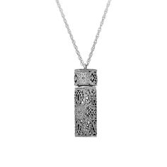 Accessorize in style with this 1928 antiqued pewter filigree glass vial necklace. Accessorize in style with this 1928 antiqued pewter filigree glass vial necklace. FEATURES Chain length: 30 in. Clasp: lobster-claw Nickel safe Metal: alloy Material: glass Plating: silver tone Finish: antiqued Not appropriate for children 14 years old and younger. Size: One Size. Color: Grey. Gender: female. Age Group: adult. Vial Necklace, Glass Vials, Antique Pewter, Chain Lengths, Lobster Claw, Chain Length, In Style, Gender Female, Jewelry Necklace Pendant