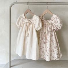 Coming Home Dress, Classy Toddler Dress, Baby Boutique Dress, Baby Mode, Floral Party Dress, Girls Casual Dresses, Autumn Dress, Dress Cotton