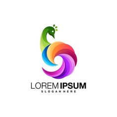 colorful bird logo design for company