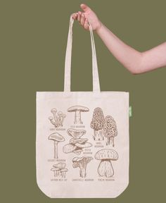 blank Stamp Carving Ideas, Rubber Stamp Carving, Witchy Shop, Mushroom Tote Bag, Types Of Mushrooms, Mushroom Illustration, Funky Hats, Tote Bag Ideas, Eco Dyeing