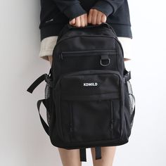 Introducing our Korean Front Pocket Backpack, the perfect companion for students who value style and functionality! This backpack combines a trendy Korean design with ample storage space, making it an ideal choice for school and beyond. Available in five beautiful colors - White, Black, Purple, Red, and Khaki - this backpack lets you express your personal style effortlessly. Whether you prefer a classic and clean look or a vibrant and eye-catching design, there's a color option to suit your tast Trendy Large Capacity Backpack For Back To School, Functional Bags For Students Back To School, Versatile Backpack With Zipper Pocket For School, Versatile School Backpack With Zipper Pocket, Large Capacity Versatile Backpack For Back To School, Versatile Large Capacity Backpack For School, Large Capacity Backpack For Back-to-school, Versatile Large Capacity Backpack For Back To School, Multifunctional School Backpack With Pockets