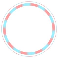 an empty plate with red and blue lines on it