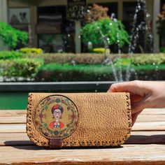 Frida Khalo Vegan Leather Walletvintage Style Walletfrida - Etsy Handmade Brown Clutch Wallet, Vintage Handmade Clutch For Everyday Use, Handmade Bohemian Coin Purse, Vintage Hand-stitched Wallet As Gift, Handmade Bohemian Wallets For Daily Use, Vintage Handmade Wallets For Daily Use, Vintage Handmade Wallets For Everyday, Vintage Handmade Wallet, Purse Ideas