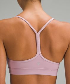 What Bra We Designed Our Classic Racerback So You Wont Feel Anything But Your Practice. Designed For Yoga. Intended For Low-Impact Activities. Pockets For Optional, Removable Cups. | Flow Y Bra Nulu Light Support, A–C Cups You Won, So You, Racerback Bra, Back Women, Womens Bras, Lululemon Women, Running Shorts, Long Tops, Sport Outfits