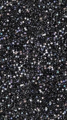 Glitter Stars Wallpaper, Black Glitter Wallpapers, Iphone Wallpaper Themes, Glitter Wallpaper, Black Sparkle, Glitter Background, Cute Patterns Wallpaper, Black Glitter, Black Wallpaper