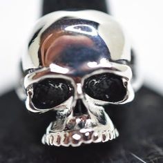 New Evbea Biker Goth Skull Jaw Stainless Size 91/2 Evil Beauty Ring Nwot # 742 Evil Beauty, Skull Jaw, Ring Color, Mens Accessories Jewelry, Mens Accessories, Man Shop, Ring, Silver, Beauty