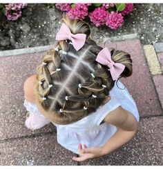 Hair Styles Art, Step By Step Hair, Daughter Hairstyles