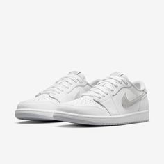 Brand: Air Jordan Model: Air Jordan 1 Low OG Nickname: 'Neutral Grey'Colorway: White / Particle GreySKU: CZ0790-100Release Date: 06/24/2021 Aj1 Low, Jordan Model, Nike Models, Sneaker Stores, Adidas Campus, Sports Football, Sneaker Games, Air Jordan 1 Low, Shoe Insoles