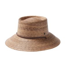 Born from earth and hand woven by artisans. The Leon is a medium depth telescope boater crown with a medium bucket brim treated with medium stiffness for increased structure and shape. Directly from the earth alongside our artisan partners, we bring you handmade quality you can trust. Straw Boater Hat, Straw Bucket Hat, Straw Boater, Straw Sun Hat, Boater Hat, Hat Box, Look In The Mirror, Waxed Cotton, Hat Hairstyles